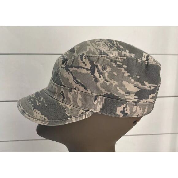 US Military Issue Hat Cap Army Utility Digital Camouflage Size 7 3/8 - Picture 4 of 6